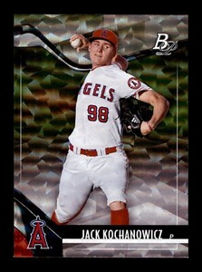 2021 Bowman Platinum Top Prospects Ice Foil Jack Kochanowicz #TOP-71 Angels Card