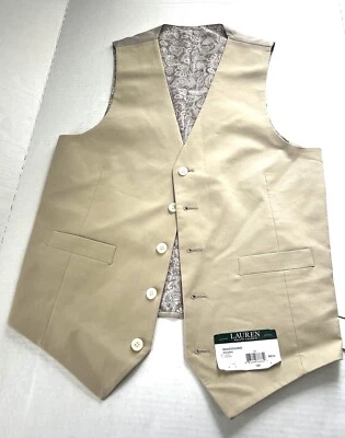 Ralph Lauren Men’s Vest Tan 18R - Image 1 of 3
