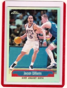 1999-00 Topps cromo refractor Jayson Williams #195 - redes - Imagen 1 de 3