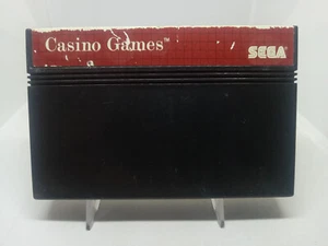 Casino Games (Sega Master, 1989) - Picture 1 of 3