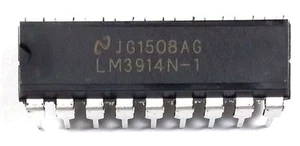 30PCS National Semiconductor LM3914N-1 LM3914 - Display Driver DIP-18 New IC - Picture 1 of 4