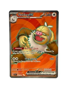 TCG Pokemon Slaking ex Sv08: Surging Sparks Holo -227/191 - Picture 1 of 7