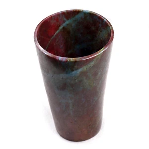 Handmade Natural Ruby With Kyanite Carved 1084 Ct Gemstone Glass For Home Decor - Picture 1 of 6
