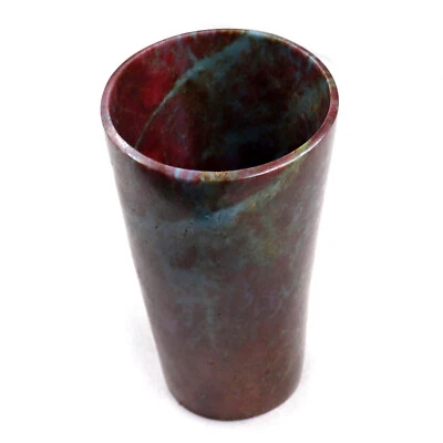 Handmade Natural Ruby 1084 Ct With Kyanite Glass Carved Gemstone Home Decor - Image 1 of 4