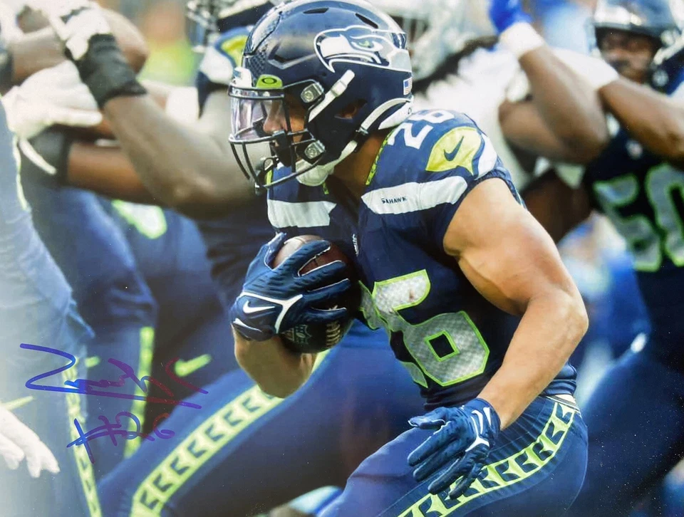 ZACH CHARBONNET SIGNED 8x10 PHOTO SEATTLE SEAHAWKS UCLA BRUINS AUTOGRAPHED AUTO - Image 1 of 1