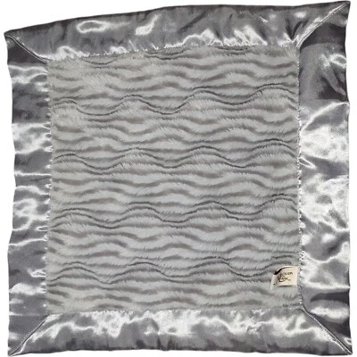 Maison Chic Baby серый Серебряный атлас безопасности одеяло милый искусственного меха 14 x 14 квадратный - Изображение 1 из 3