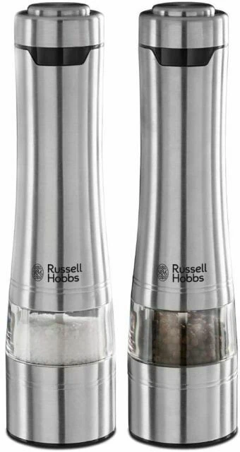 Russell Hobbs 23460-56 Macina Sale e Pepe, Set di 2 Pezzi - Argenti