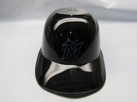 MLB Miami Marlins Mini Batting Helmet Ice Cream Snack Bowl Single Cover