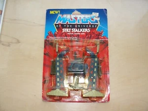 STILT STALKERS 1985 MOTU HE-MAN MASTERS UNIVERSE CARDED - Picture 1 of 9