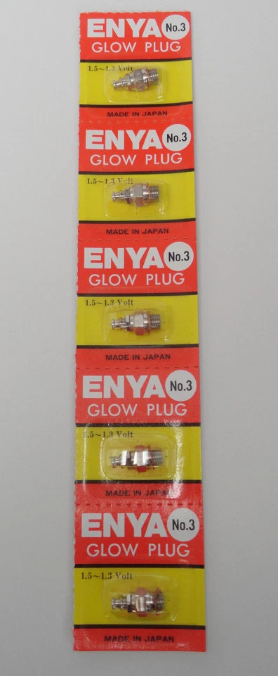 Enya #3 Hot Heat Nitro Glow Plug - 5 Pack - Image 1 of 1