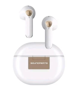SoundPEATS Wireless Earbuds Hi-Res Audio, Air3 Deluxe HS Semi in-Ear Bluetooth - Picture 1 of 17