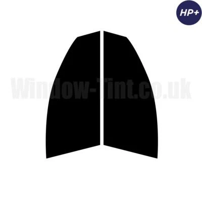 Para Dodge Avenger 4 puertas 2008-2011 carbono precortado ventana tinte delantero premium HP+ Foto 1 de 4