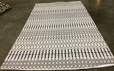 Alfombra Mancha Trasera Marfil/Negro 5'-0" x 8'-0", Precio Reducido 1172669491 KLM704A-5 Foto 1 de 4