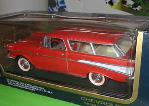 Road Tough 1957 Chevrolet Nomad - 1/18 Scale - See Pics - Picture 1 of 5