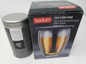 Bodum Tea for one 12oz tea strainer and base with Lost Malawi Single Estate Engl - Picture 1 of 6