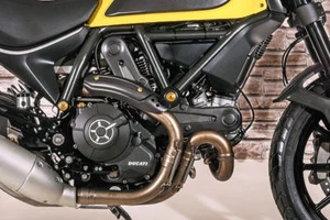 Cubierta de correa de distribución CNC de carreras carbono mate Ducati Scrambler Icon 800 2015-2018 - Imagen 1 de 2