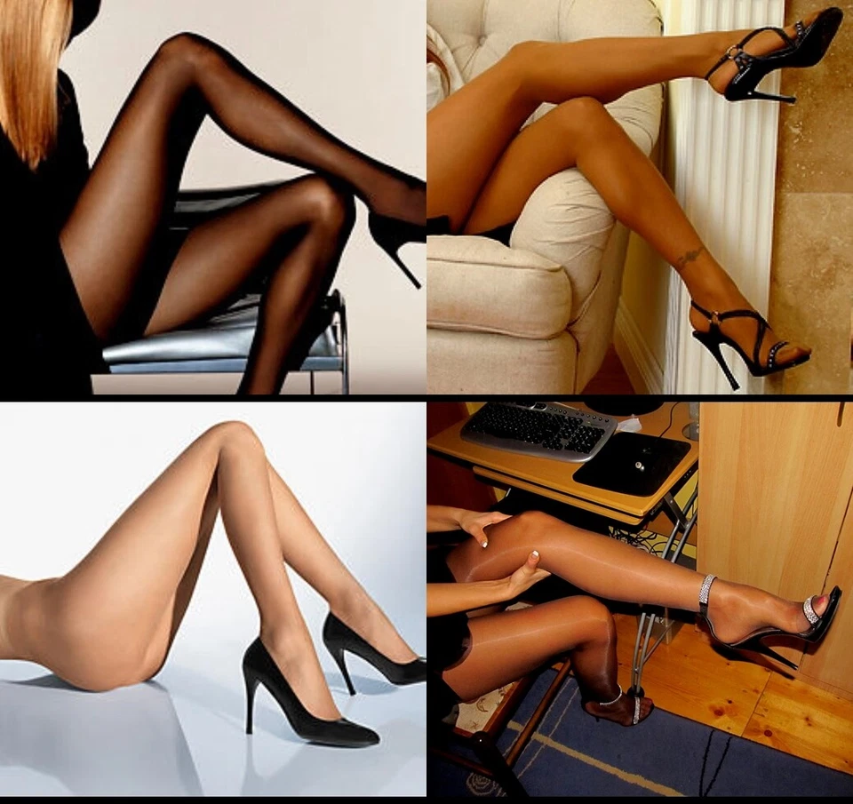 Peavey Sexy Pantimedias 13% Spandex Imagen Color A B C D Q 20 Denier Hooters Uniforme Foto 1 de 4