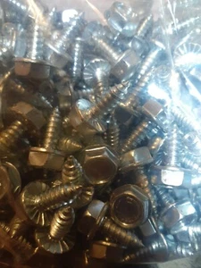 50-PACK of Self Tapping Sheet Metal Screws / Fasteners 1/4" x 5/8" (NEW) - Picture 1 of 3