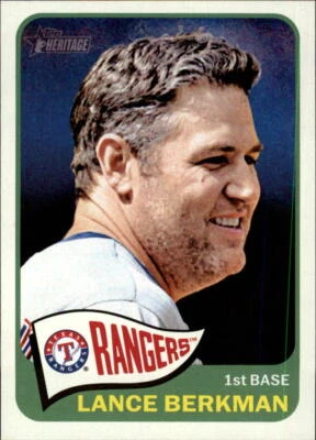 2014 Topps Heritage #113 Lance Berkman - NM - Image 1 of 2