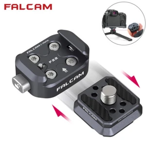 Falcam F22 Quick Release Kit Plate and Base 2531 with 1/4" Screws Cameras - Picture 1 of 12