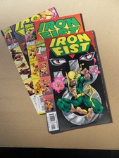 Iron fist 1 - 3. complete set. marvel 1998. vf +