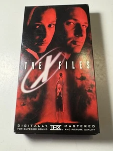 Vintage The X Files Movie THX VHS Cassette Tape Rare - Picture 1 of 3