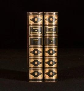 c1903 2vols Oeuvres de Shakespere Translated by Victor Hugo Tomes I and II - Bild 1 von 7