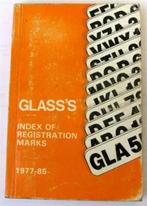 GLASS'S Index Registration Numbers 1977-85 Car Reg Marks - Picture 1 of 5