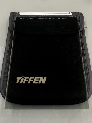 TIFFEN 4X5.65 WHT CIRCULAR POLA  FILTER WATER WHITE GLASS - Image 1 of 4