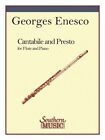 Cantabile and Presto : Flute, Paperback by Enesco, Georges (COP), Like New Us...