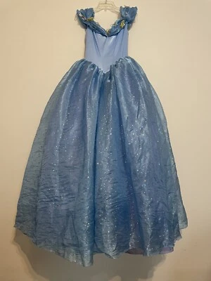 Fantasia de filme Disney princesa Cinderela prestígio adulto pequeno - Imagem 1 de 4