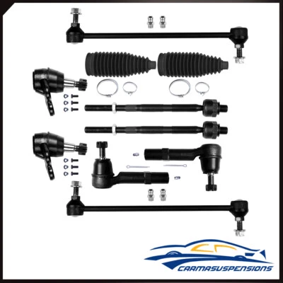 10x Extremo de barra estabilizadora delantera Rótula Extremo de varilla de amarre para GMC Acadia 2011 12 13 14-2015 Foto 1 de 4