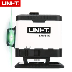 UNI-T LM580G 3D Green Laser Level 12 Lines 360 Horizontal Vertical Cross Meter - Picture 1 of 5
