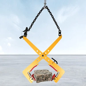 Gelb XYT-F Palettenabzieher-Klemme 500kg Tragfähigkeit 33-70cm Öffnung - Bild 1 von 20