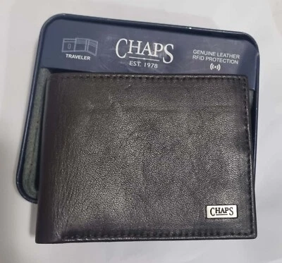 chaps hombre cartera cuero Foto 1 de 3