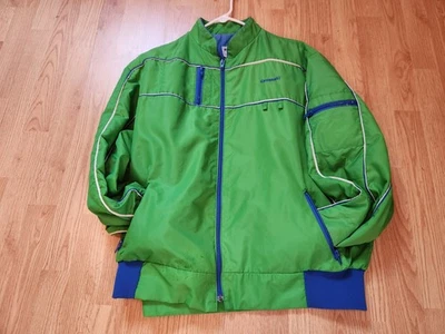 复古川崎摩托车夹克!! XL 码。 Swingster 品牌优秀 — 第 1/2 张图片