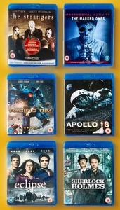 Blu Ray BUNDLE Horror Fantasy Adventure Sci-Fi Epic Movies JOB LOT Mixed HD Film - Picture 1 of 7