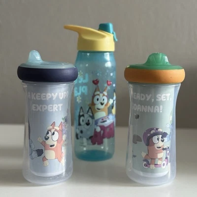First Years Bluey Insulated Sippy Cups Water Bottle  - Image 1 of 4