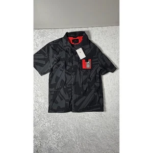 Jordan Paris Saint Germain PSG Herren SS Knopfleiste Schwarz Camouflage Größe S DM3108010 - Bild 1 von 13