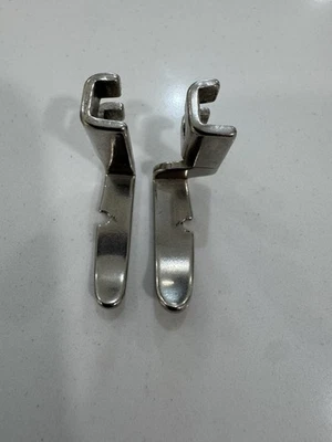 Singer Simanco Right and Left Cording Presser Foot parts 160846 and 160845.  VGC - Image 1 of 4