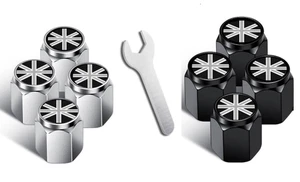 4X Britain British Flag Tyre Valve Dust Caps Car Wheel Tire British Britain - Picture 1 of 3