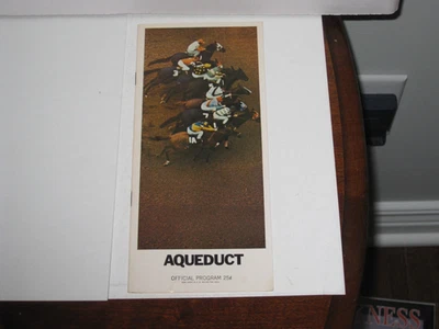 Programa de hipódromo de acueducto 1964 (The Gotham Stakes) Salón de la fama- Foto 1 de 4