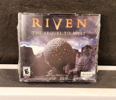 BRAND NEW Riven: The Sequel to Myst (1997 Windows 95/98 PC) New and Sealed! - Image 1 of 4
