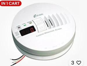 Alarma de CO2 KDDE KN-COP-IC, AA, alcalina, electroquímica con cable duro y batería - Imagen 1 de 8