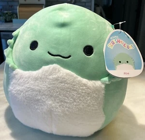 Squishmallow Abe The Bearded Dragon 12” Super Soft Green Plush Toy Collectible - Picture 1 of 8