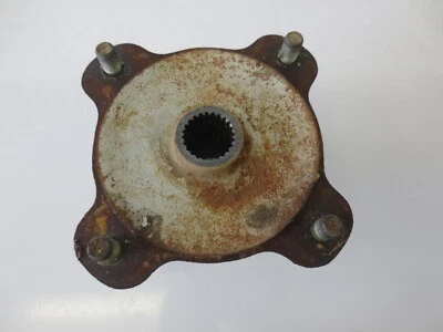 1993 Kawasaki Bayou 300 4 WD ATV Used OEM Rear Left Wheel Axle Hub - Image 1 of 2