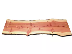 1 AROMATIC RED CEDAR Live Slab Milled Dried PLANED 36"Long 7-9"Wide SHIPs FREE! - Picture 1 of 16