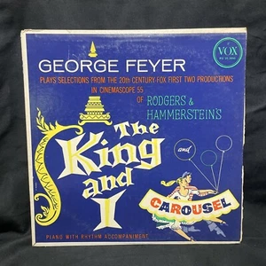 George Feyer The King And I Carousel FL21-300 Promotional LP Vinyl Record Album - Imagen 1 de 5