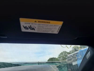 2012 2013 2014 2015 年 2016 梅赛德斯 CLS550 原始设备制造商黑色一对遮阳板 — 第 1/4 张图片