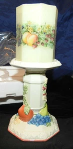 Avon Sweet Country Harvest Candleholder & Candle New in Box - Picture 1 of 10